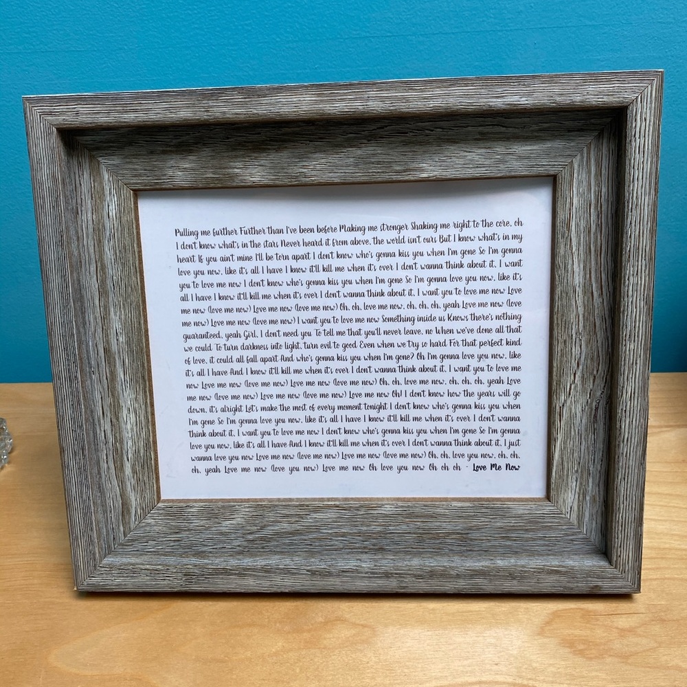 *NWOT* Fitch and Cotter Gray Picture Frame